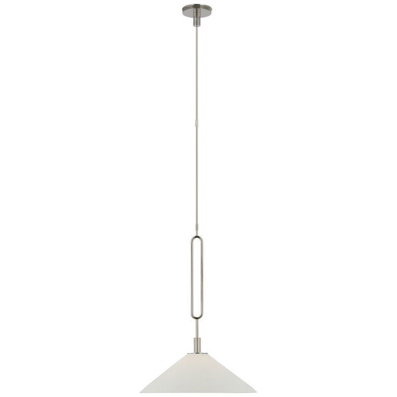 Argo 19" Pendant in Polished Nickel