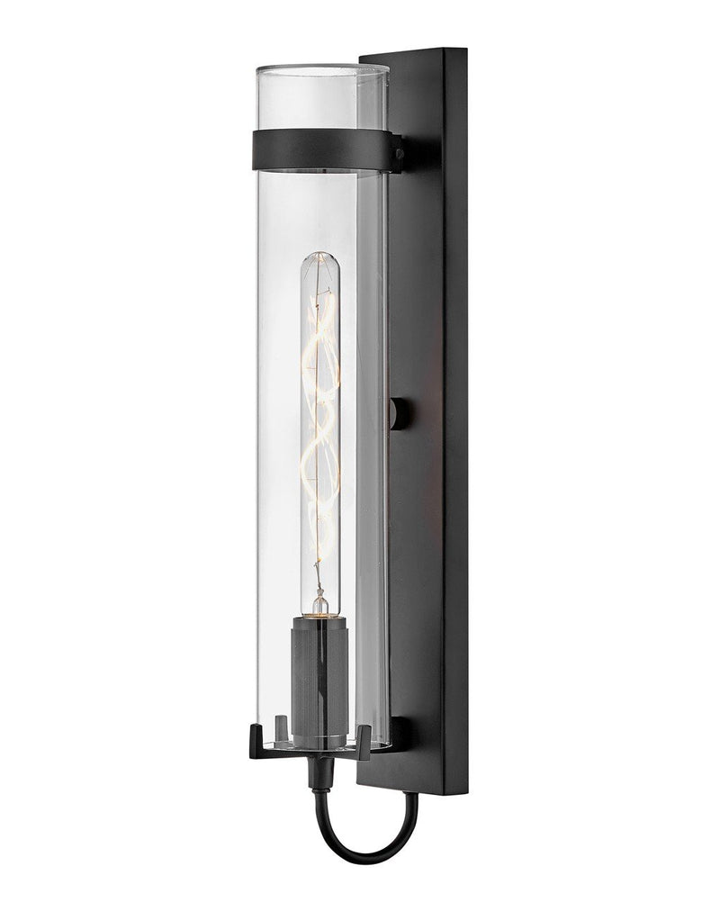 Ryden Large Outdoor Wall Sconce in Black