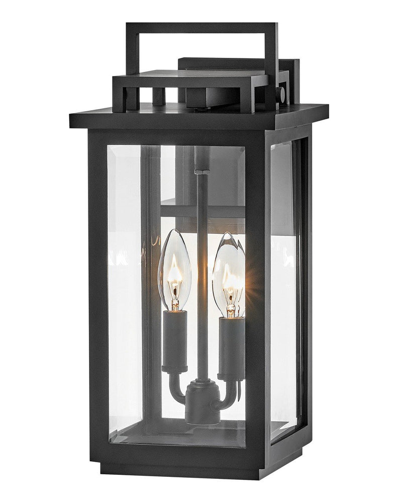 Winthorpe Medium Outdoor Wall Lantern in Black