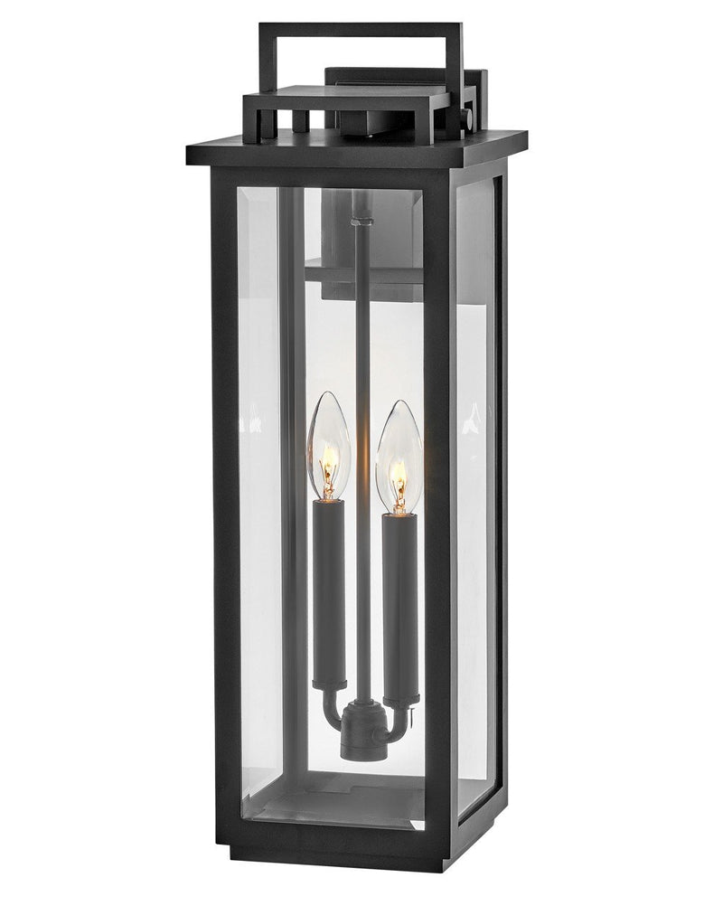 Winthorpe Large Outdoor Wall Lantern in Black