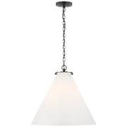 Katie Globe Large Pendant in Bronze