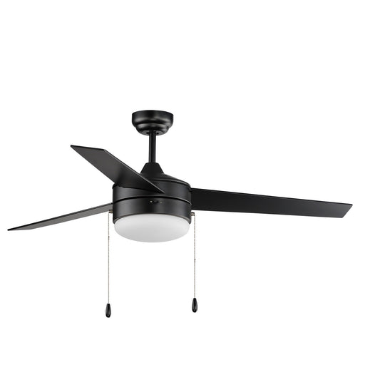 89906FTBKWN - Trio 52" Ceiling Fan in Black / Walnut by Maxim
