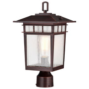 Cove Neck Large Outdoor Post Light in Rustic Bronze