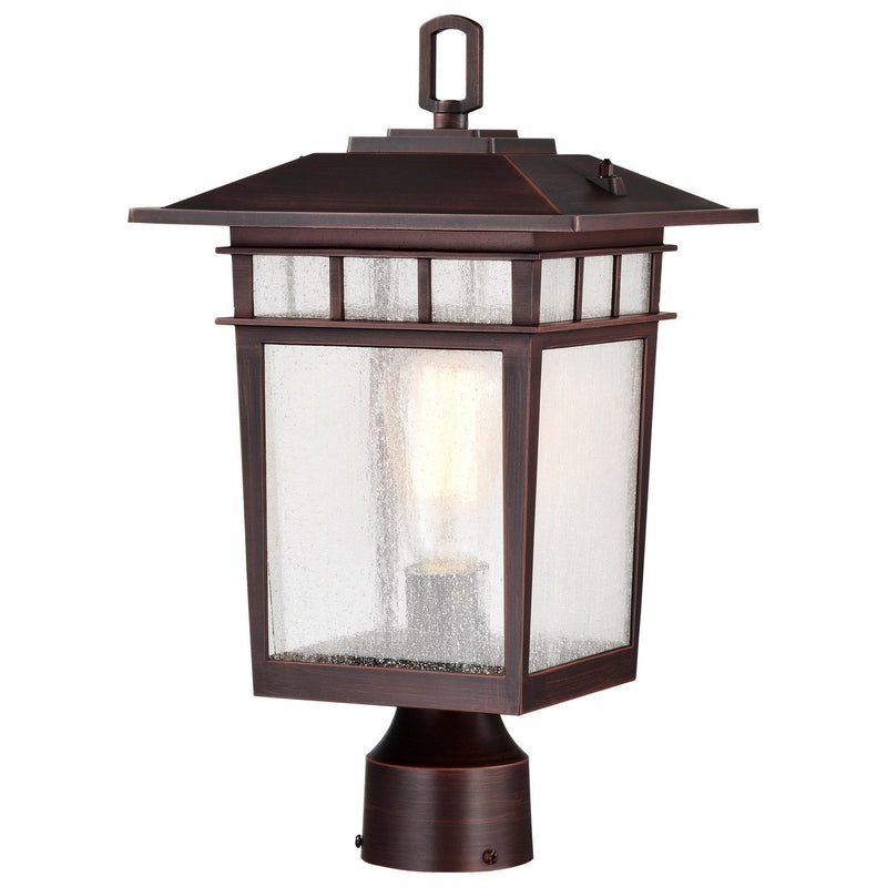 Cove Neck Large Outdoor Post Light in Rustic Bronze