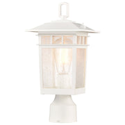 Cove Neck Small Outdoor Post Light in White