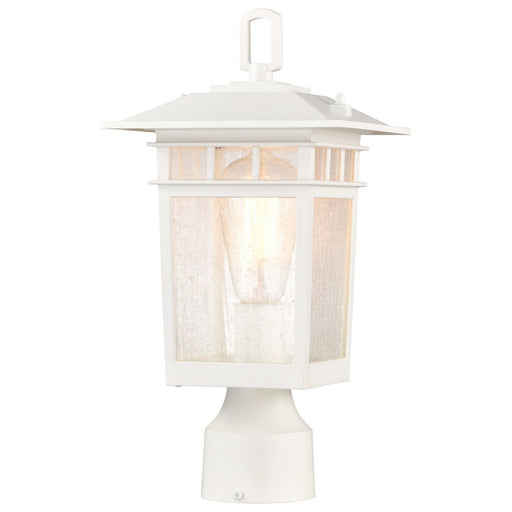 Cove Neck Small Outdoor Post Light in White