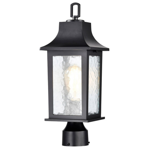 Stillwell Outdoor Post Light in Matte Black
