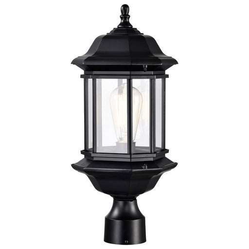 Hopkins Large Outdoor Post Light in Matte Black