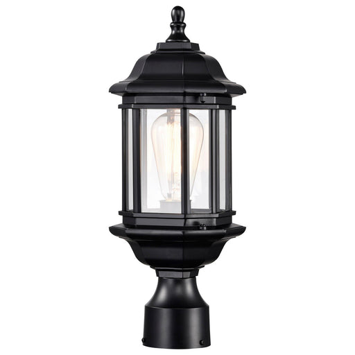 Hopkins Small Outdoor Post Light in Matte Black