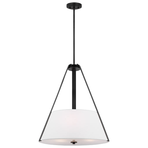 Brewster 3-Light Pendant in Black