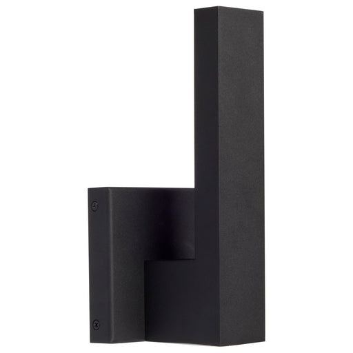 Raven 10" LED Outdoor Wall Sconce in Textured Matte Black