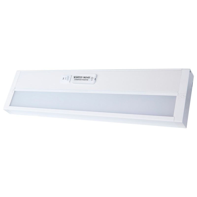 14" Smart RGB LED Under Cabinet Light in White