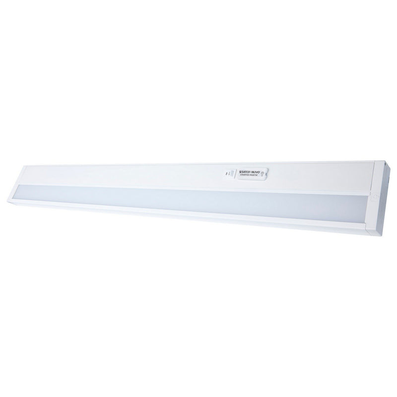 34" Smart RGB LED Under Cabinet Light in White