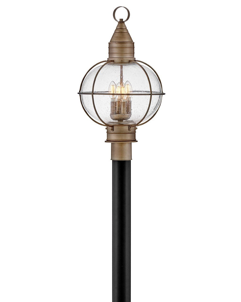 Cape Cod 4-Light Outdoor Post Light in Burnished Bronze