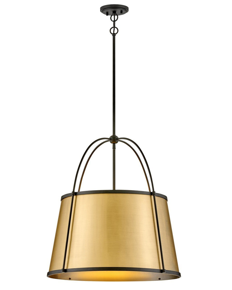 Clarke 4-Light Pendant in Black