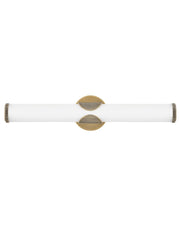 Femi Bath Vanity Light in Lacquered Brass