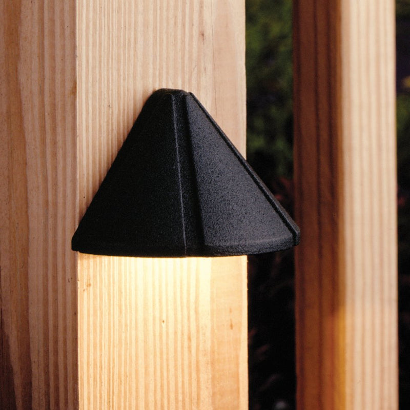 Six Groove 3.75" Deck Light in Textured Black