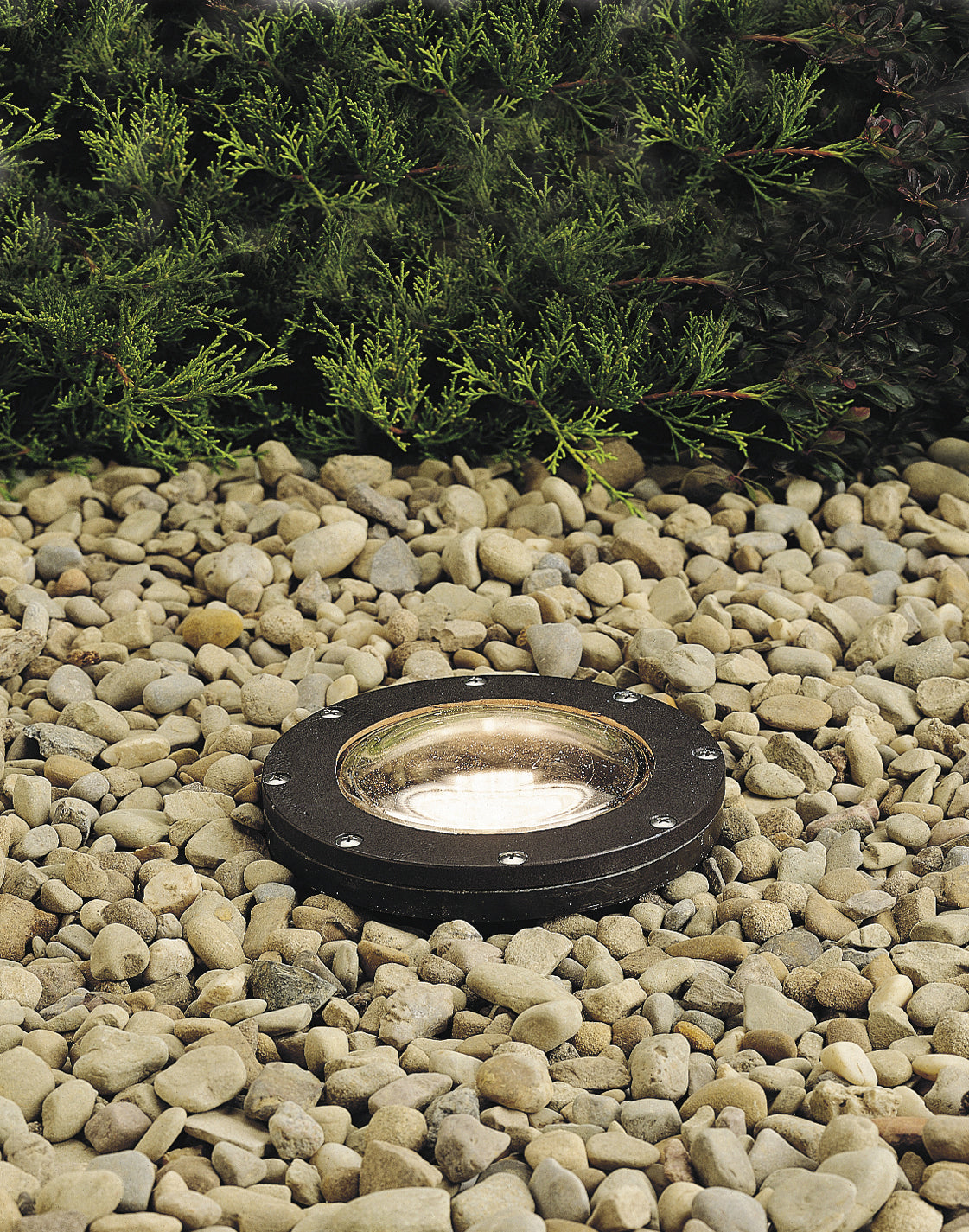 In-Ground 1-Light 12V in Architectural Bronze