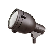 Medium 120V Landscape Accent Spotlight in Textured Architectural Bronze
