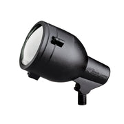 Medium 120V Landscape Accent Spotlight in Textured Black