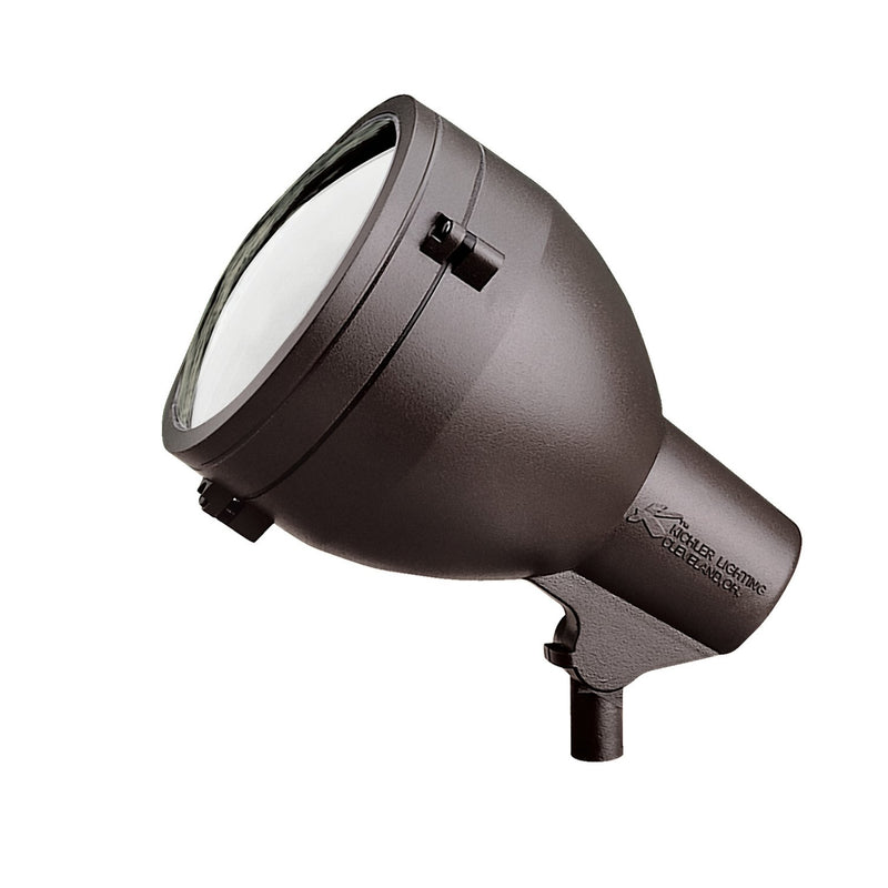Large 120V Landscape Accent Spotlight in Textured Architectural Bronze