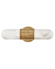 Ibiza 16" LED Bath Vanity Light in Heritage Brass