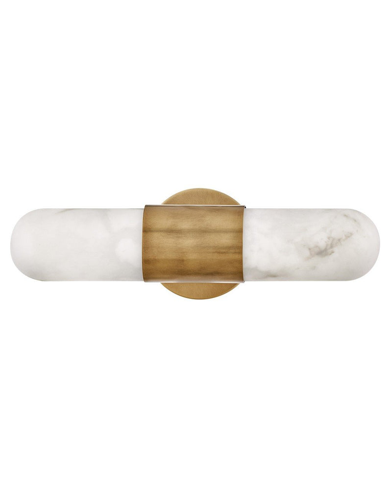 Ibiza 16" LED Bath Vanity Light in Heritage Brass