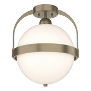 Atlas Semi-Flush in Soft Gold - 121380-SKT-84-GG0720 by Hubbardton Forge