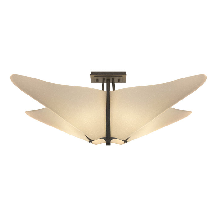 Kirigami Semi-Flush in Natural Iron - 123305-SKT-20-SH1995 by Hubbardton Forge