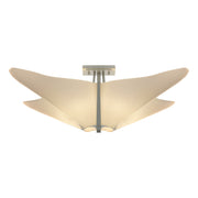 Kirigami Semi-Flush in Vintage Platinum - 123305-SKT-82-SH1995 by Hubbardton Forge