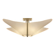 Kirigami Semi-Flush in Modern Brass - 123305-SKT-86-SH1995 by Hubbardton Forge