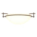 Moonband Semi-Flush in Bronze - 124251-SKT-05-GG0045 by Hubbardton Forge