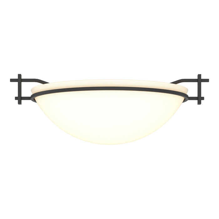 Moonband Semi-Flush in Black - 124251-SKT-10-GG0045 by Hubbardton Forge