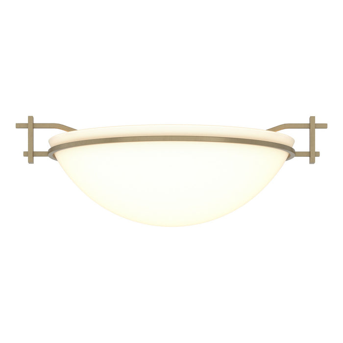 Moonband Semi-Flush in Soft Gold - 124251-SKT-84-GG0045 by Hubbardton Forge