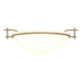 Moonband Semi-Flush in Soft Gold - 124251-SKT-84-GG0045 by Hubbardton Forge