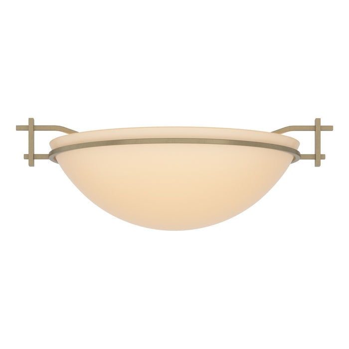 Moonband Semi-Flush in Soft Gold - 124251-SKT-84-SS0045 by Hubbardton Forge