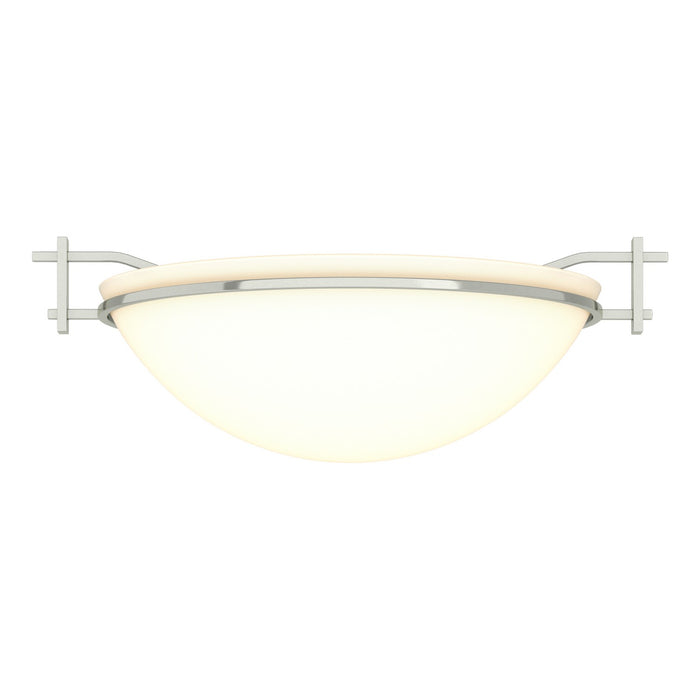 Moonband Semi-Flush in Sterling - 124251-SKT-85-GG0045 by Hubbardton Forge
