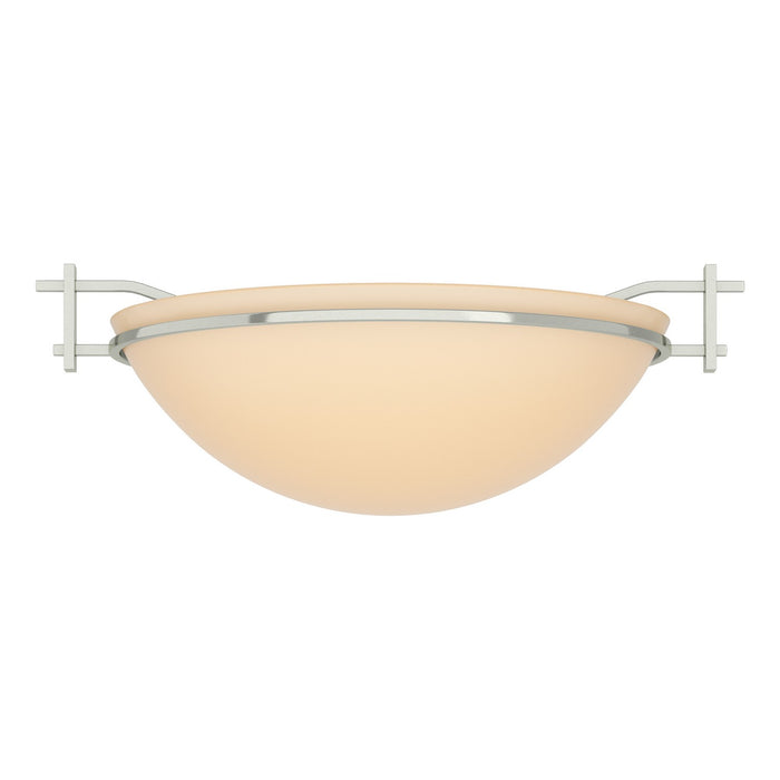 Moonband Semi-Flush in Sterling - 124251-SKT-85-SS0045 by Hubbardton Forge