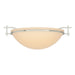 Moonband Semi-Flush in Sterling - 124251-SKT-85-SS0045 by Hubbardton Forge