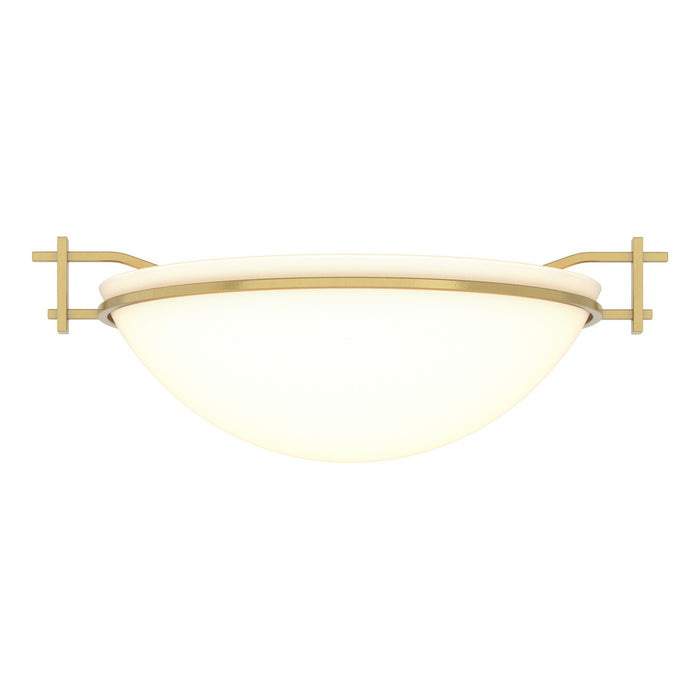 Moonband Semi-Flush in Modern Brass - 124251-SKT-86-GG0045 by Hubbardton Forge