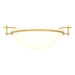 Moonband Semi-Flush in Modern Brass - 124251-SKT-86-GG0045 by Hubbardton Forge