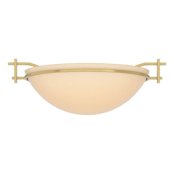 Moonband Semi-Flush in Modern Brass - 124251-SKT-86-SS0045 by Hubbardton Forge