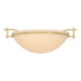 Moonband Semi-Flush in Modern Brass - 124251-SKT-86-SS0045 by Hubbardton Forge