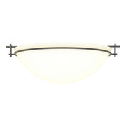 Moonband Large Semi-Flush in Natural Iron - 124252-SKT-20-GG0050 by Hubbardton Forge