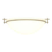 Moonband Large Semi-Flush in Soft Gold - 124252-SKT-84-GG0050 by Hubbardton Forge