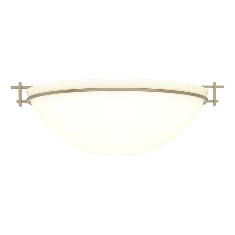 Moonband Large Semi-Flush in Soft Gold - 124252-SKT-84-GG0050 by Hubbardton Forge