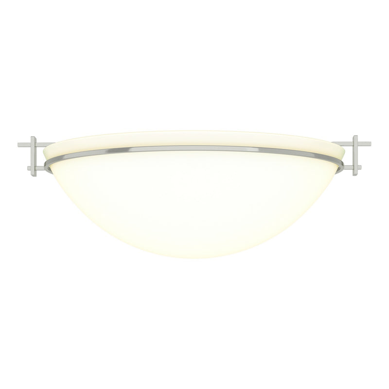 Moonband Large Semi-Flush in Sterling - 124252-SKT-85-GG0050 by Hubbardton Forge