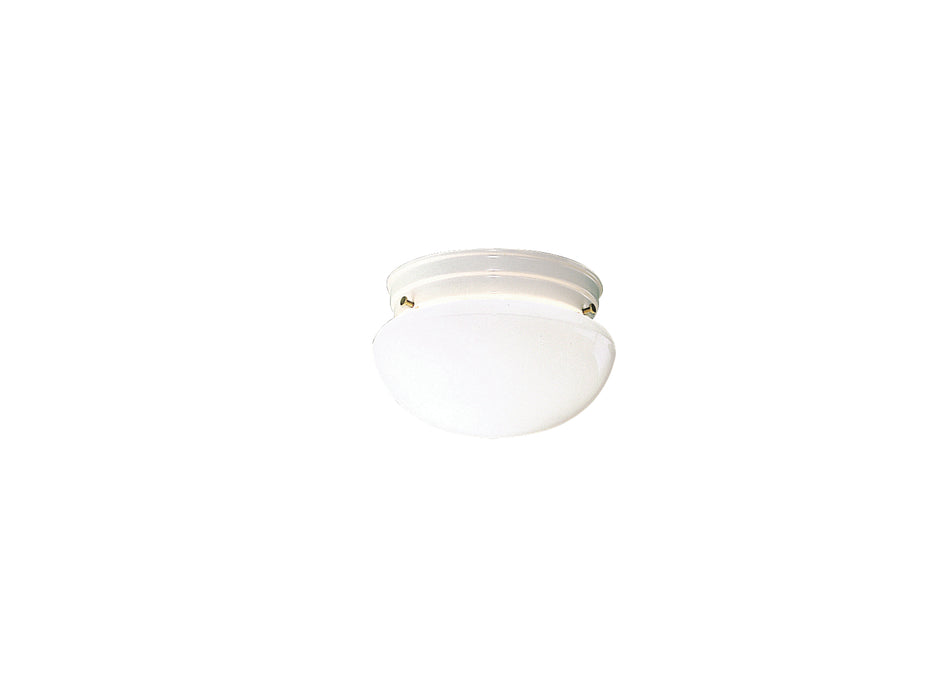 Ceiling Space 1-Light Flush Mount in White (12 Units)