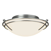 Presidio Tryne Flush Mount in Vintage Platinum - 124402-SKT-82-GG0098 by Hubbardton Forge