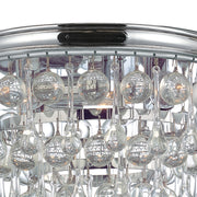 Calypso 3 Light 10.5" Flush Mount in Polished Chrome